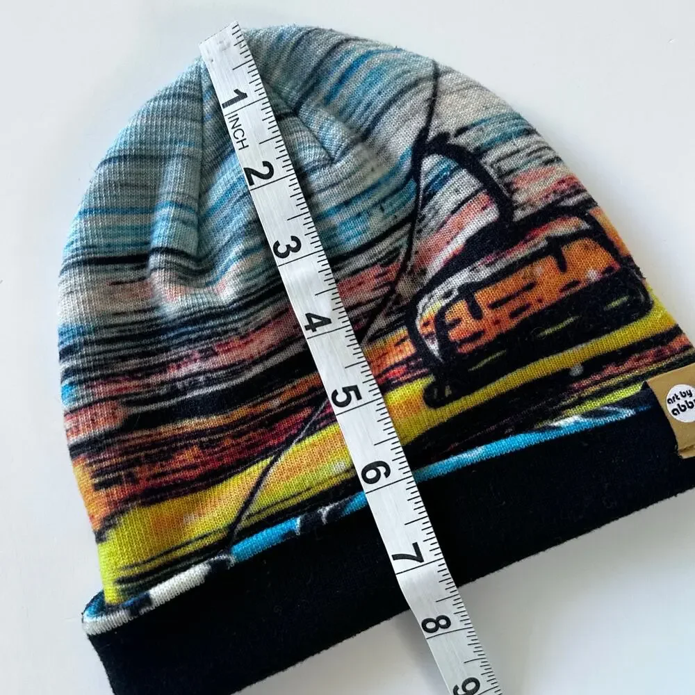 Art By Abby Pathrath Jackson Hole Lined Beanie
